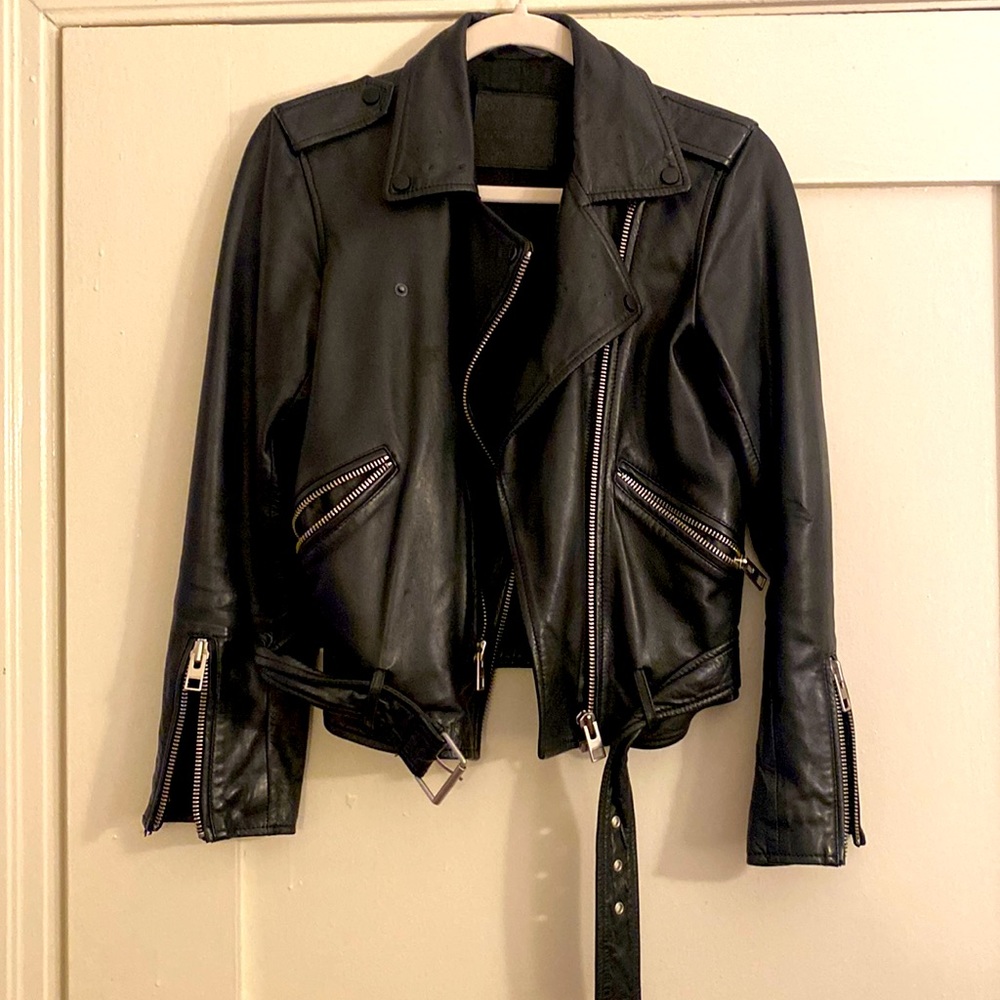 AllSaints Balfern Leather Jacket